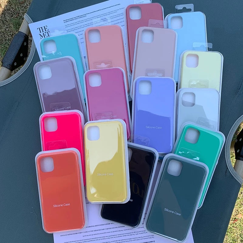 100 pcs silicone case for iphone 16/i16 plus/i16pro/i16promax