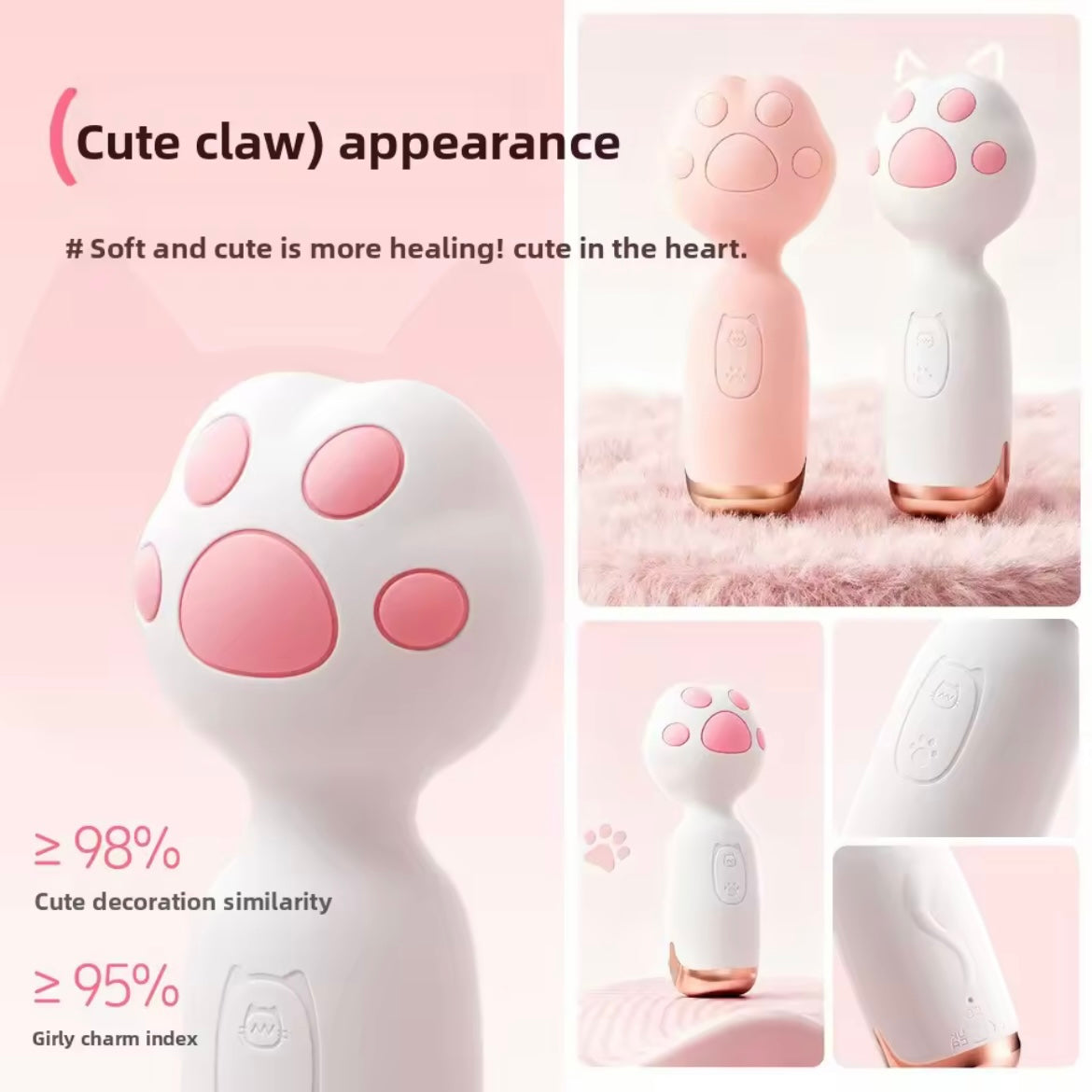 Cat Steam MINI Vibrators Magic Wand Body Massage Vibrator Sex Toy For Women Clitoris Masturbation Stimulator Female For Adult 18