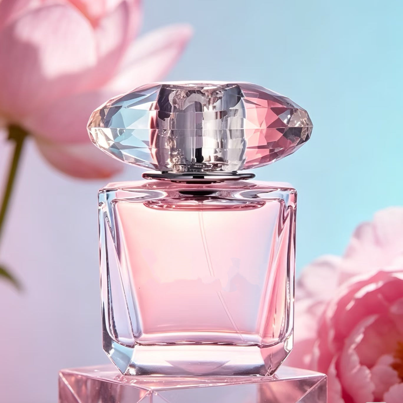 90ml Luxury Perfume Female Fragrance Floral Fruity Perfume Spray Bright Crystal EDT