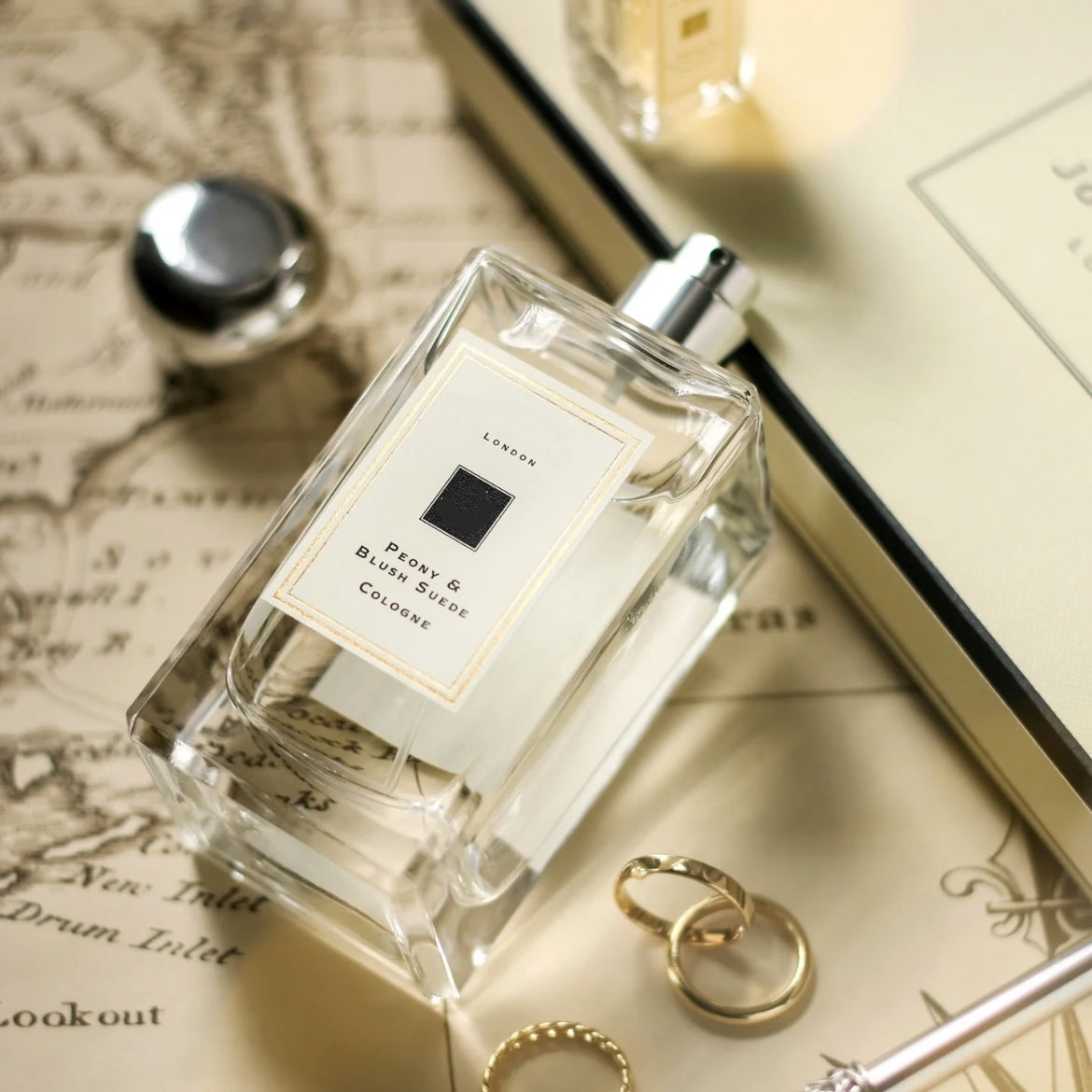 100ml Luxury Perfume Unisex Fragrance Fruity Floral Spray EDC Peony & Blush Suede