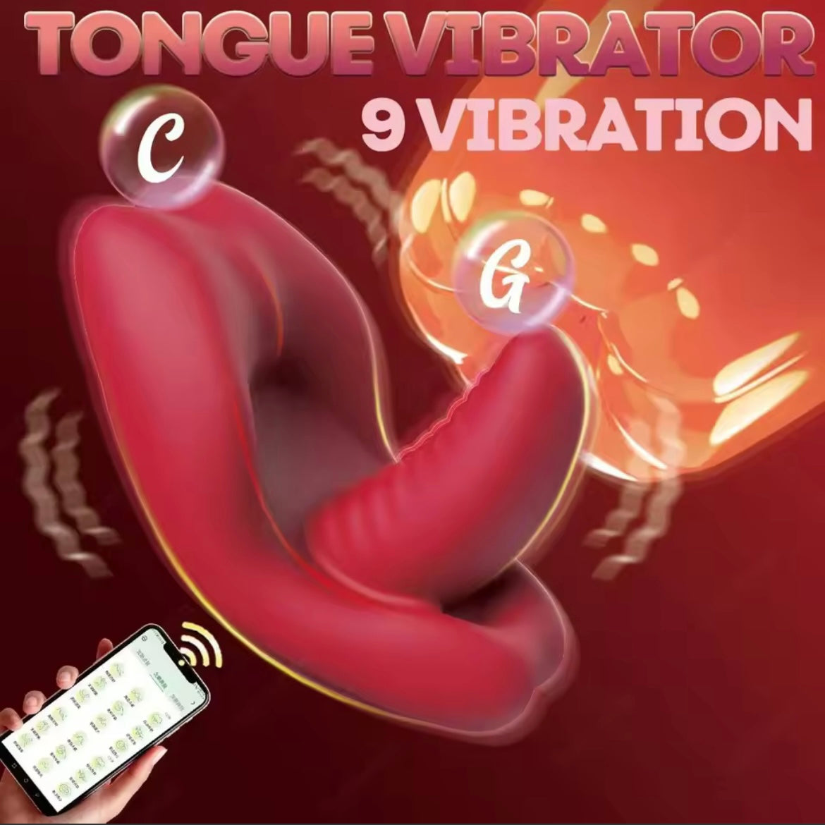 APP Control Wearable Vibrator Adult Panties Tongue Licking Oral Sex Clitoris Stimulator Vagina Massager Sex
Toys For Women
