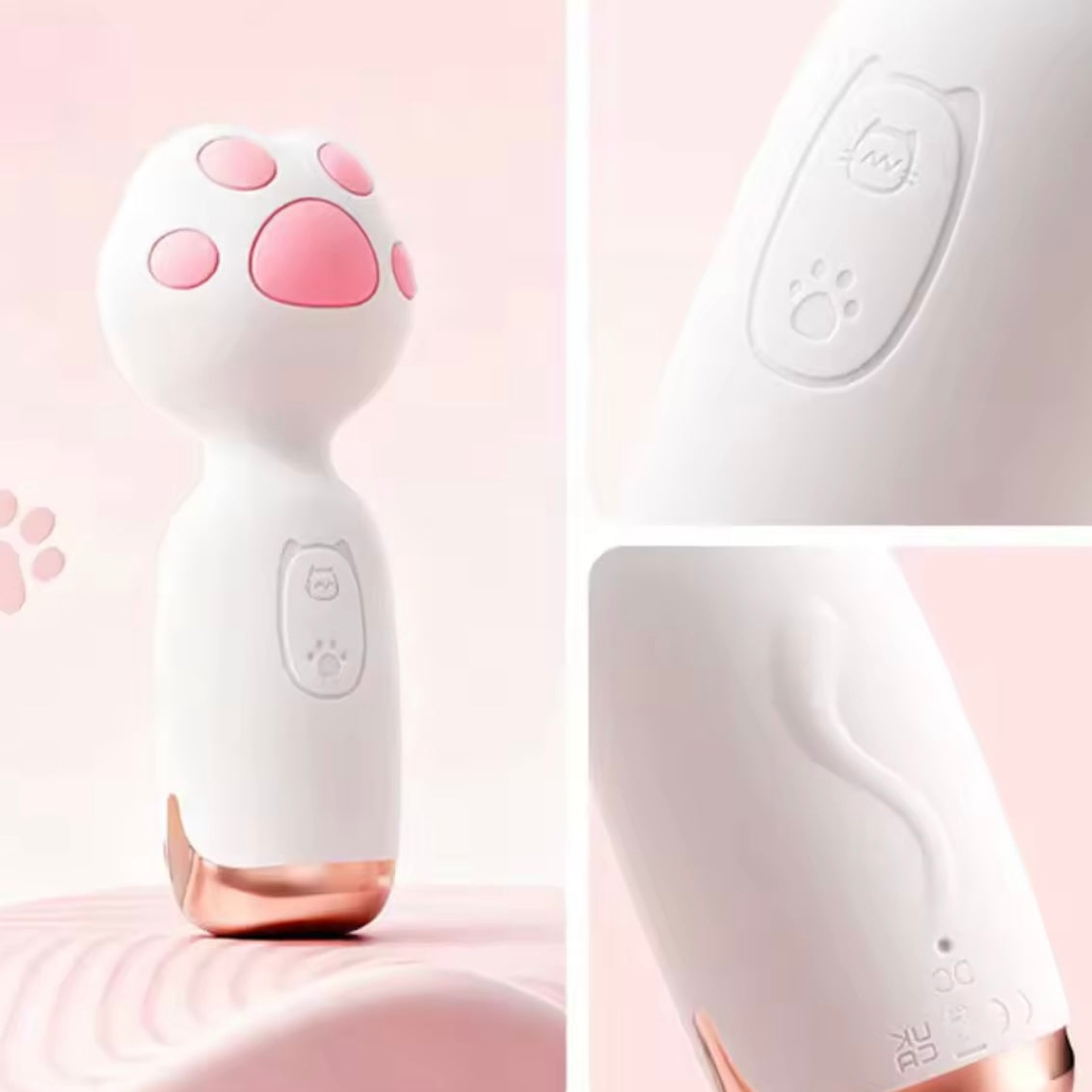 Cat Steam MINI Vibrators Magic Wand Body Massage Vibrator Sex Toy For Women Clitoris Masturbation Stimulator Female For Adult 18