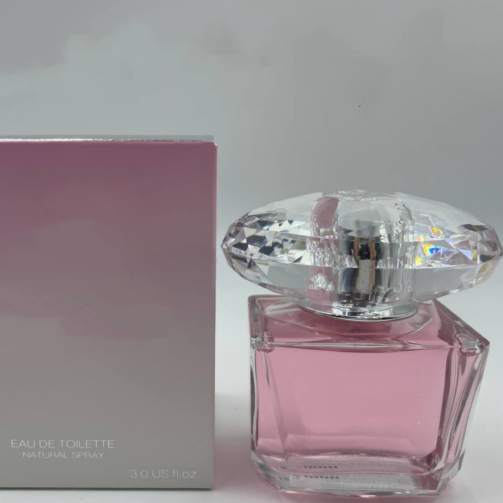 90ml Luxury Perfume Female Fragrance Floral Fruity Perfume Spray Bright Crystal EDT