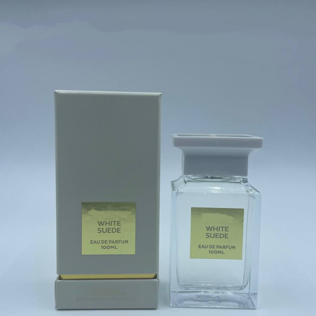 100ml Luxury Perfume Unisex Fragrance Floral Woody Perfume Spray White Suede EDP