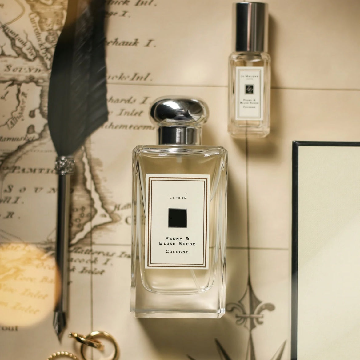 100ml Luxury Perfume Unisex Fragrance Fruity Floral Spray EDC Peony & Blush Suede
