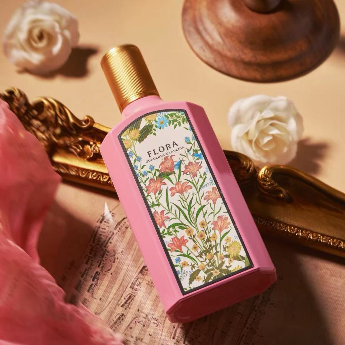 100ml Luxury Perfume Women Fragrance Floral Chypre Spray EDP Flora Gorgeous Gardenia