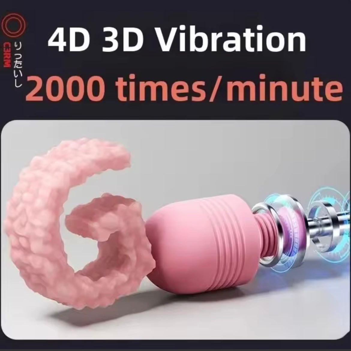 Elephant LCD AV Stick Female Sex Toy Warming Strong Shock Massage Electric Manual Vibrator Stick White Pink Adult Pleasure