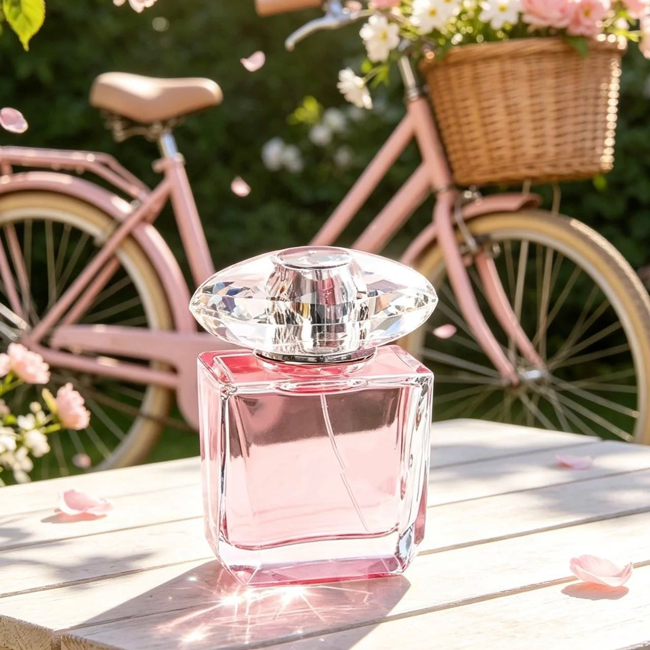 90ml Luxury Perfume Female Fragrance Floral Fruity Perfume Spray Bright Crystal EDT