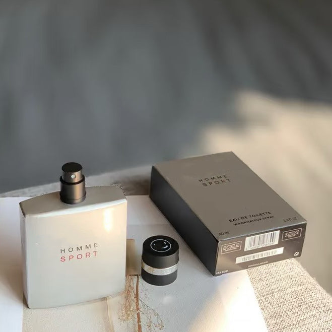 100ml Luxury Perfume Male Fragrance Fresh Woody Perfume Spray Allure Homme Sport EDT